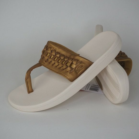 Nike Bella Kai Thong 2 Women Sandals Slide Sport Pale Ivory DS - Picture 9 of 11